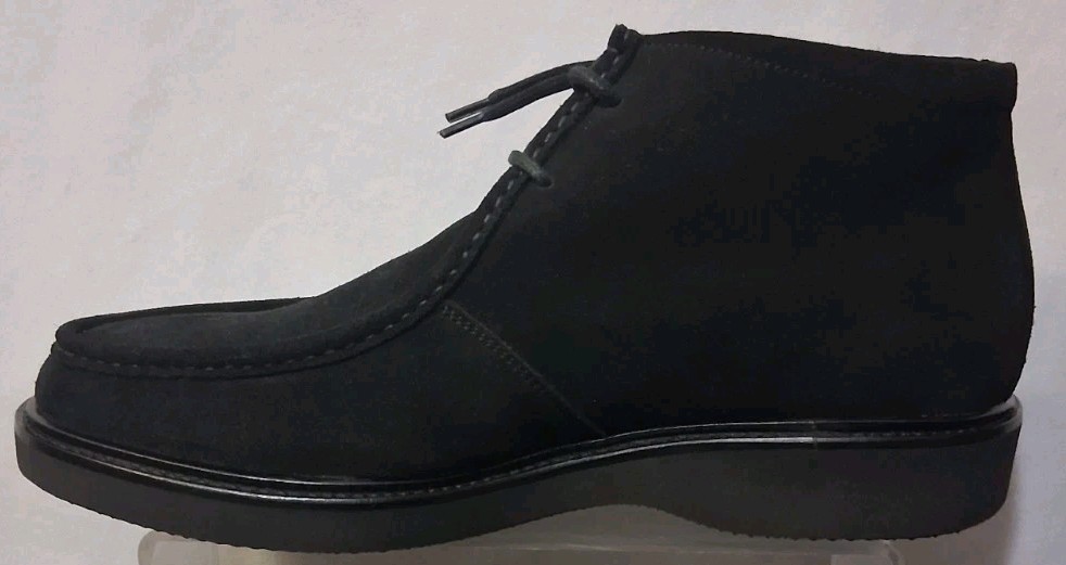 🟩 ITALIAN CRAFTED Aquatalia Boots LUXURY SUEDE Size 10 M ⬛