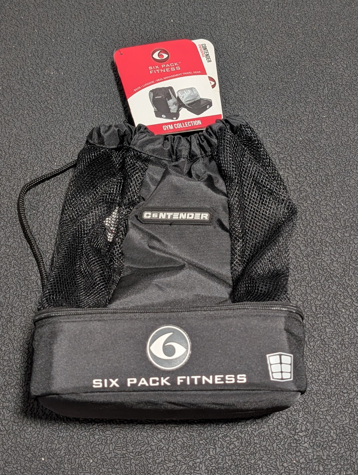 Six Pack Fitness Contender Gym Meal Prep Backpack Cooler - 6 Pack - NEW!