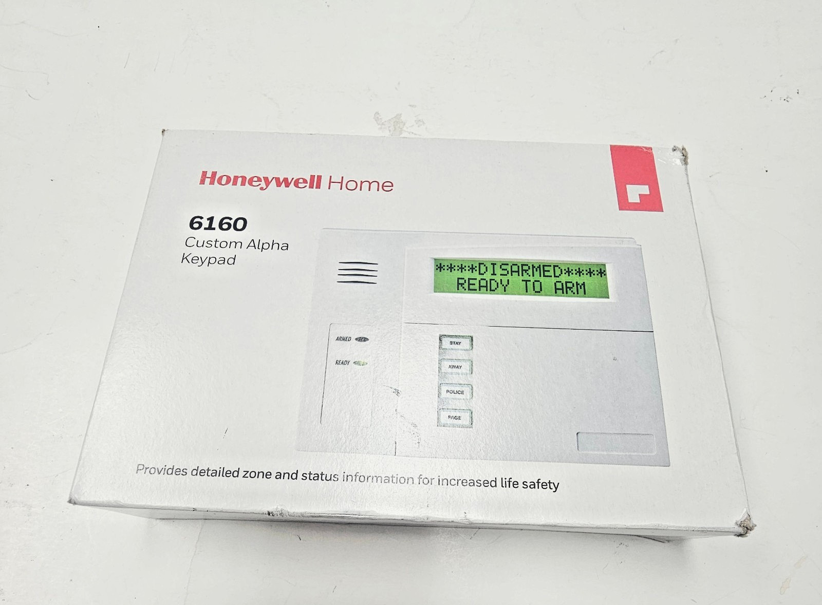 Honeywell 6160 Custom Alpha Keypad NEW (Open Box)