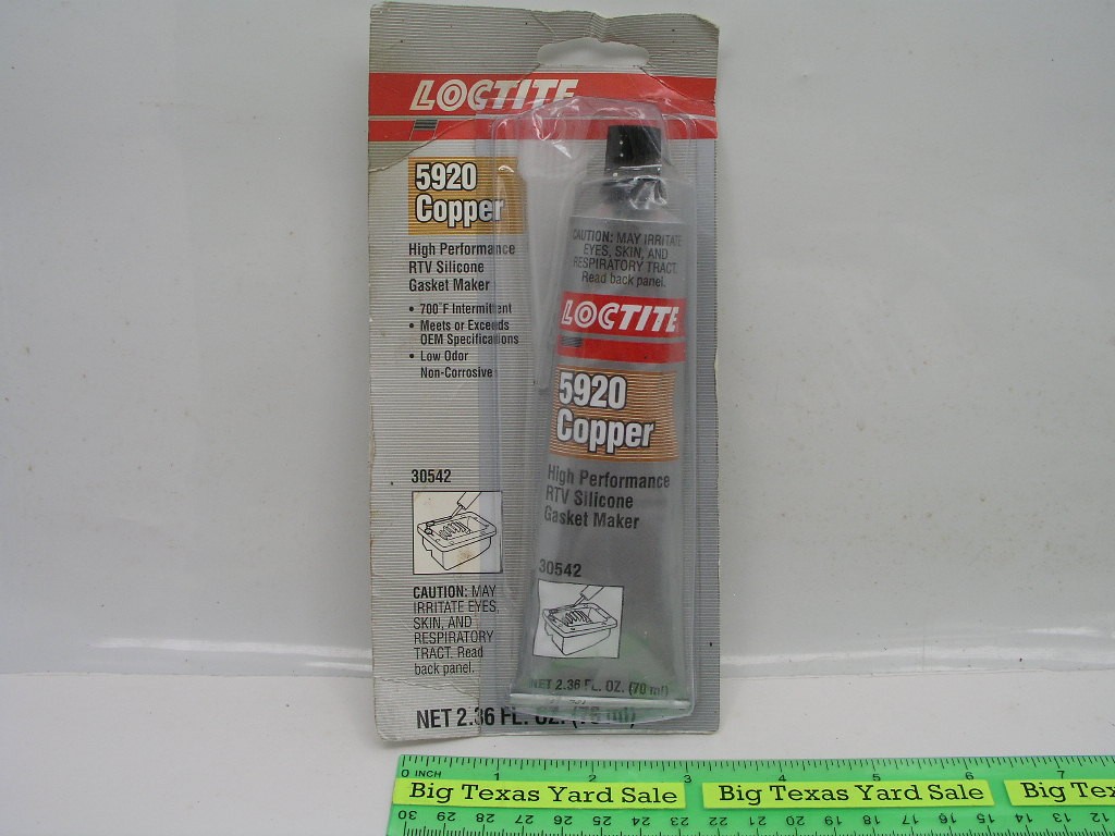 Loctite 5920 Copper RTV Silicone Gasket Maker