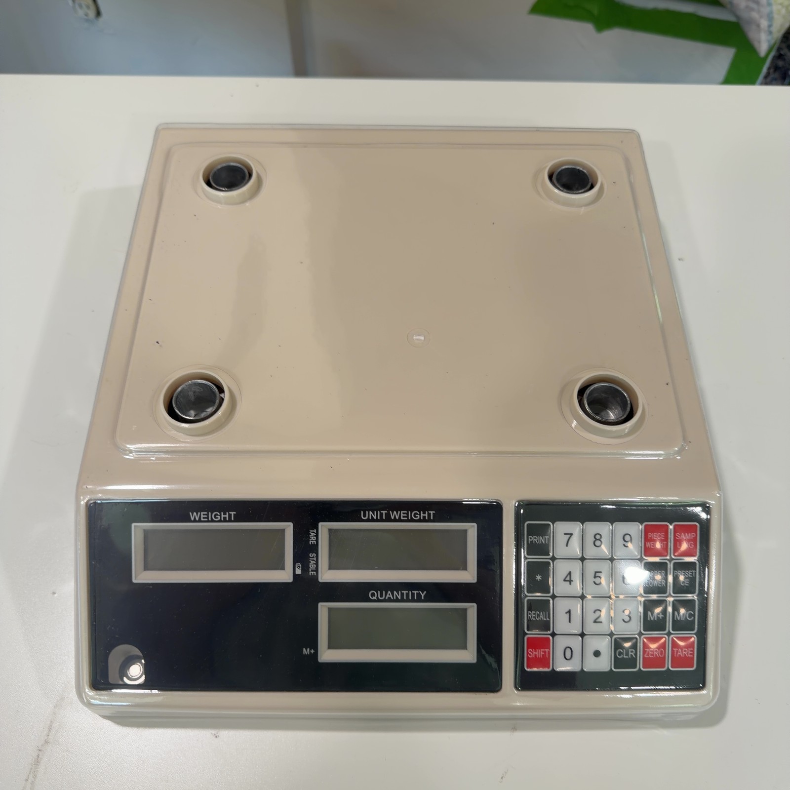 Digital Counting Scale 10kg 0.1g RS232 Inventory Computer Serial Connection