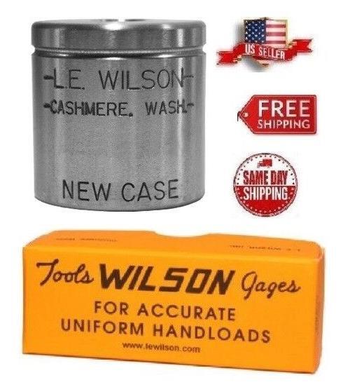 L.E. Wilson Trimmer Case Holder 6mm, 6.5x47 for New/ Full Length Cases NCH-X47L