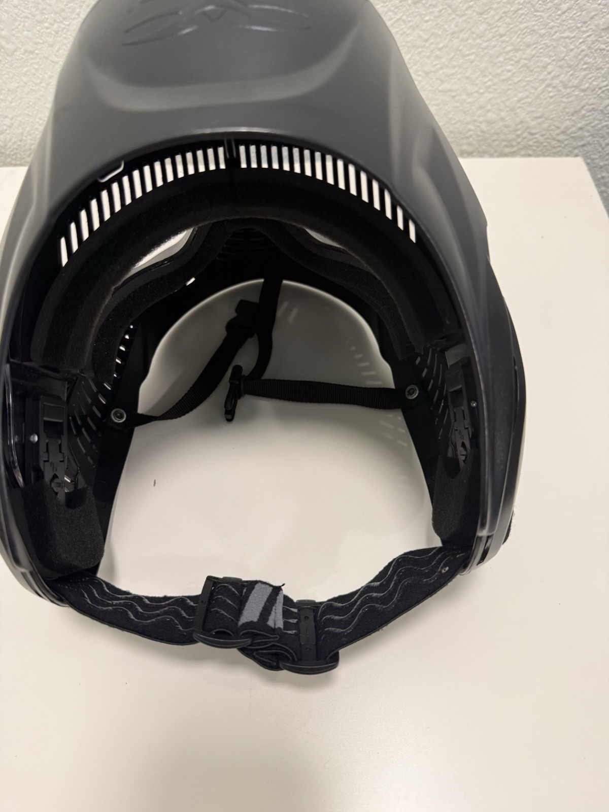 Valken Paintball Airsoft Full Face Mask Goggles Black Adjustable Strap