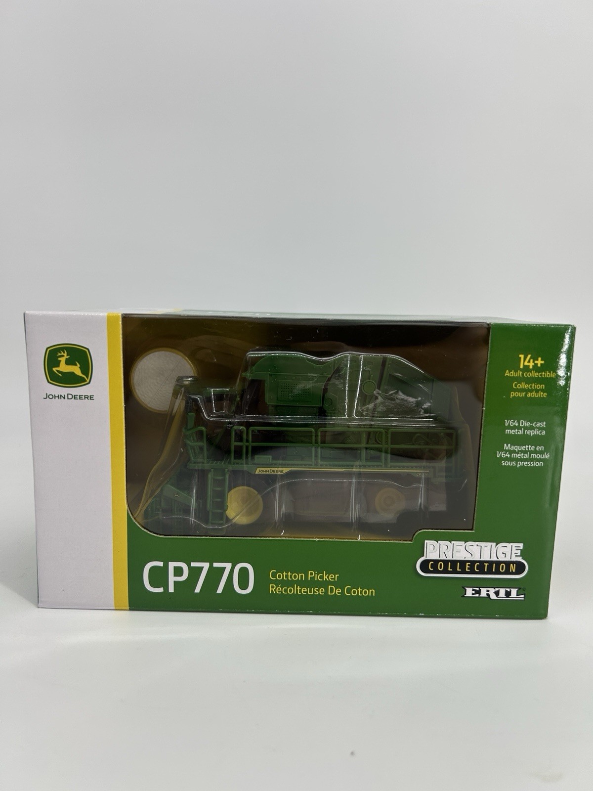 NEW John Deere ERTL 1/64 CP770 Cotton Picker Prestige Die Cast Replica - LP82816