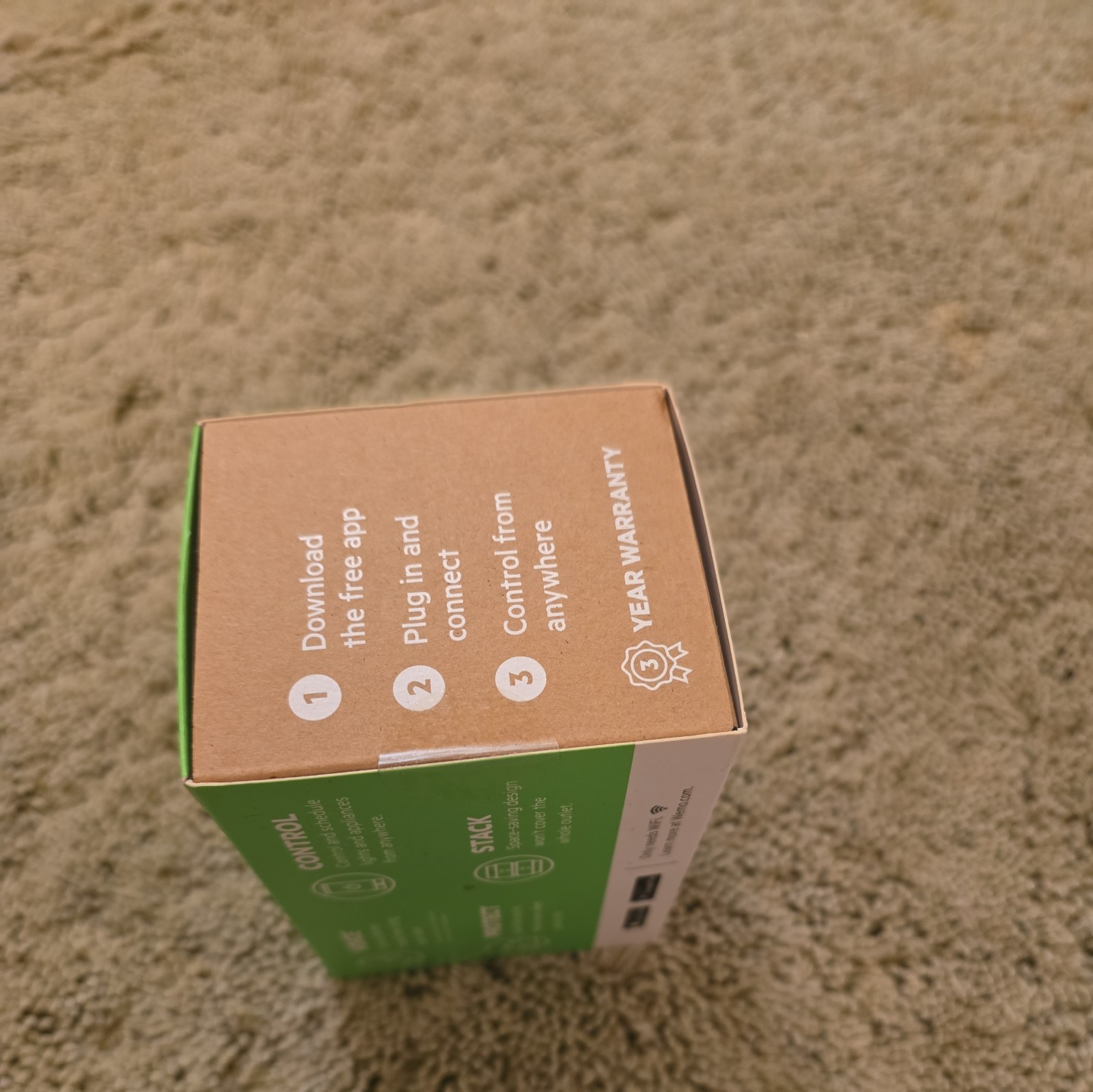 WeMo WiFi Smart Plug White US App-Controlled Alexa Google HomeKit Nest