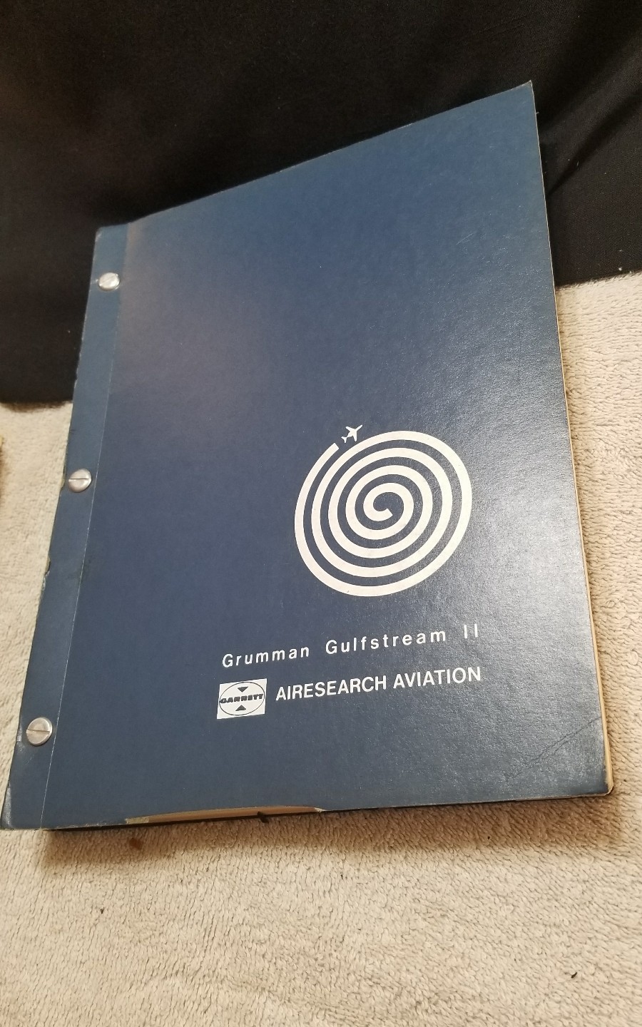 1966 GULFSTREAM II GRUMMAN SET 3 PC LOT Jet CAA Approved Original Flight Manual