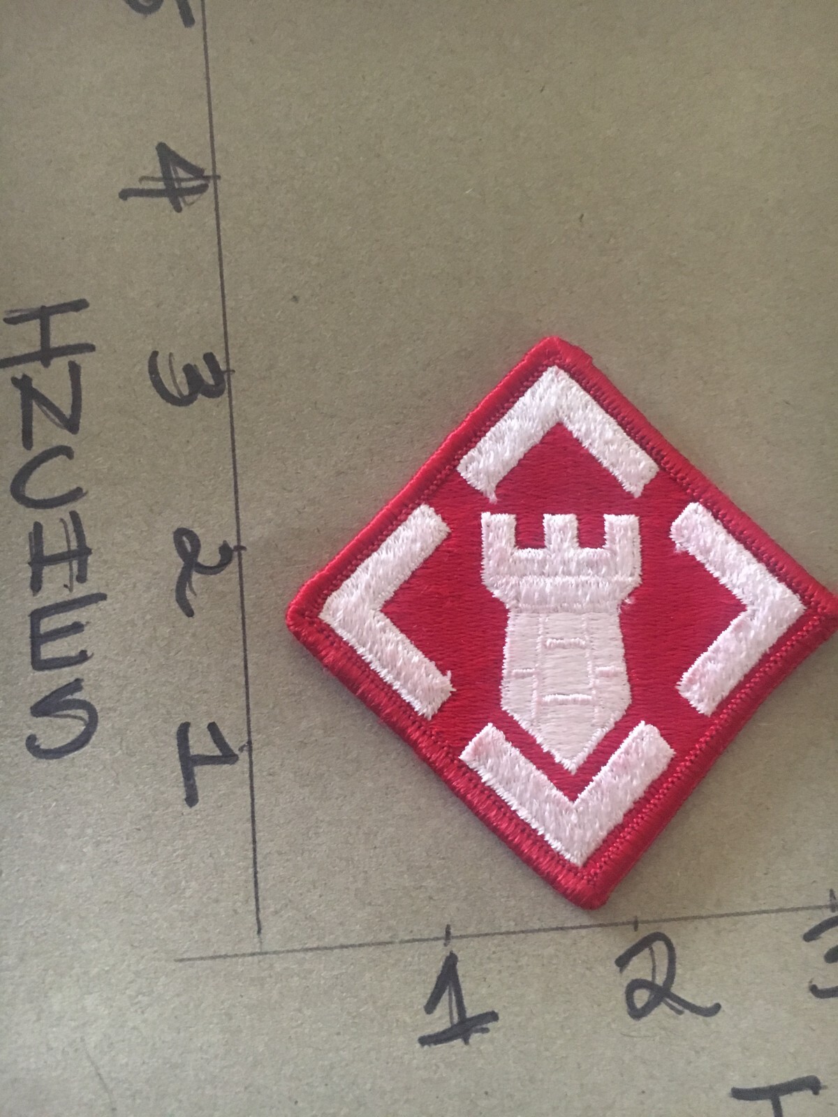 US Army 20th Engineering Brigade m/e patch 5/2/25