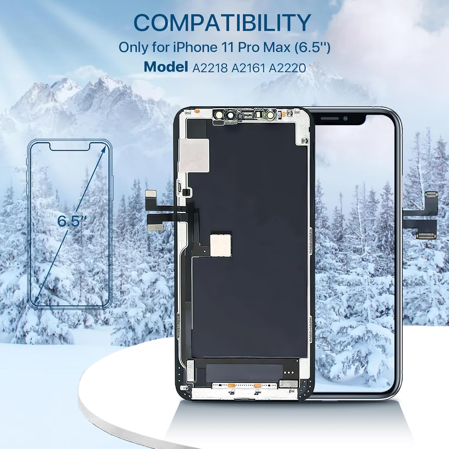 iPhone 13 Screen Replacement 6.1" Full HD LCD Digitizer With Repair Tools📱