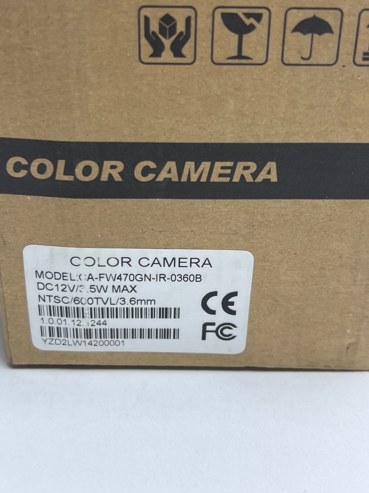Color Camera CA-FW470GN-IR-0360B Camera