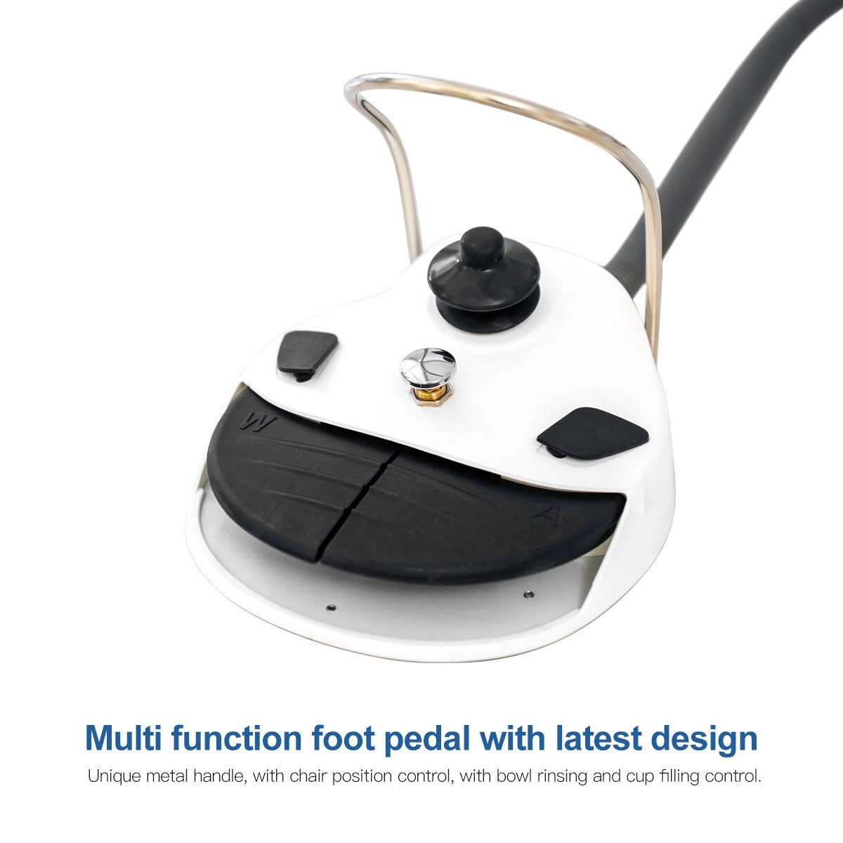 Dental Unit Chair Computer Controlled DC Motor PU Leather+ Assistant Stool
