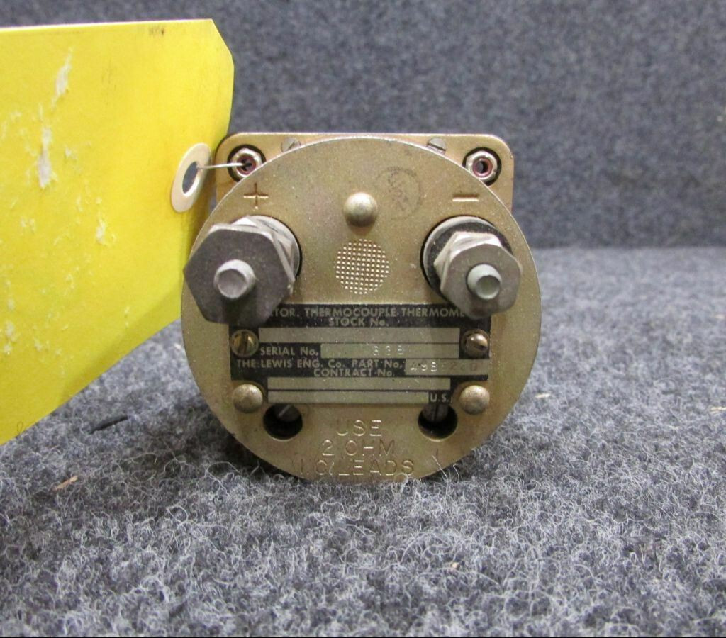 49B522D Lewis Eng Thermocouple Themometer Indicator