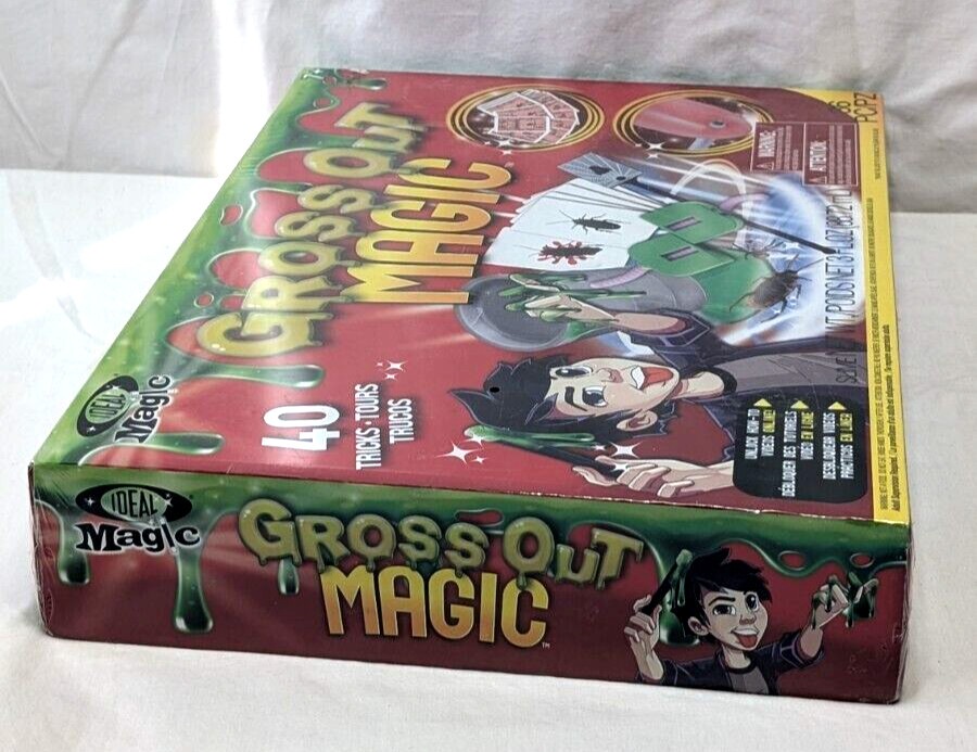 IDEAL Gross Out Magic unopened box with 40 tricks dated 2018