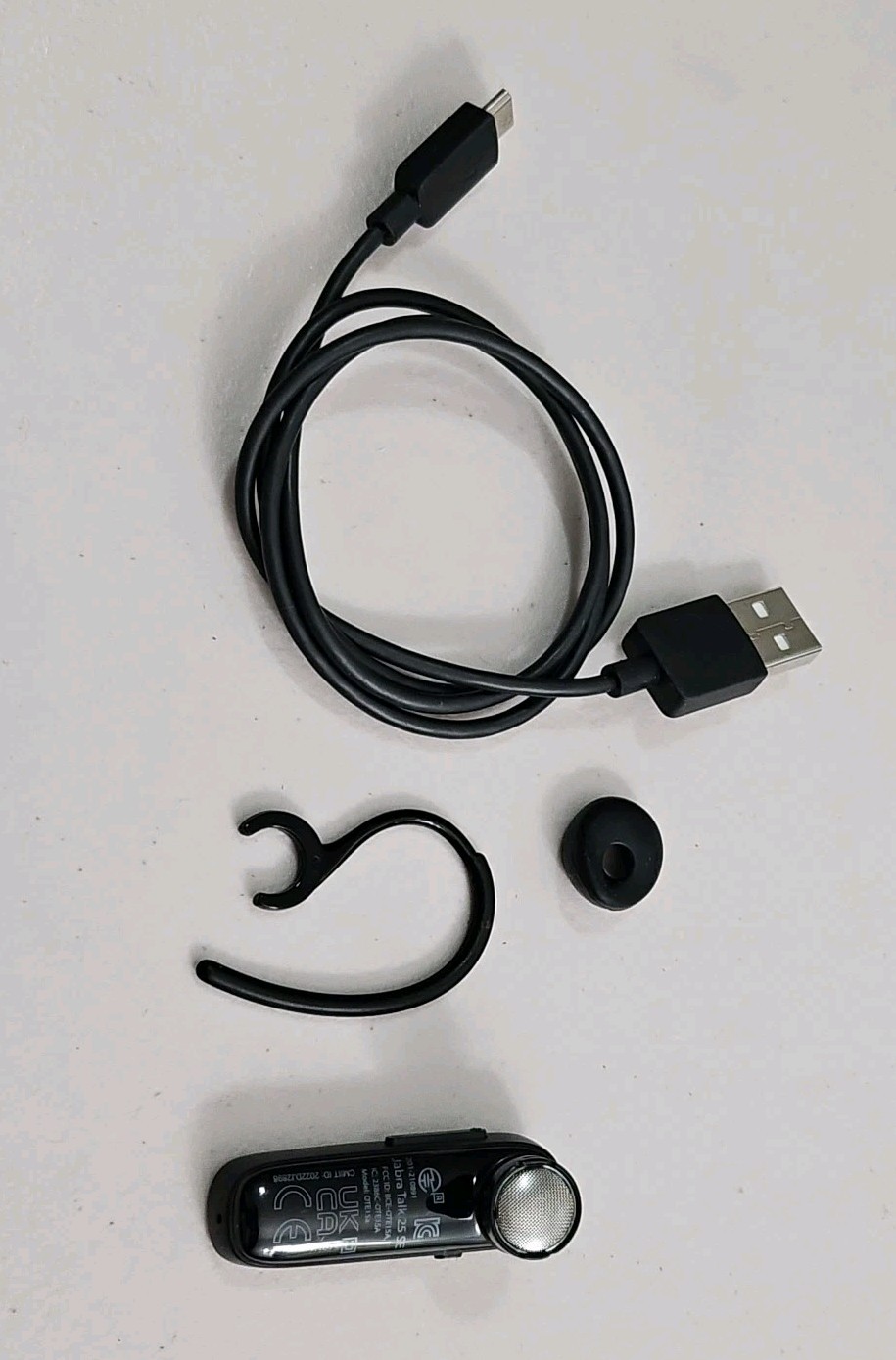 Jabra - Talk 25 SE Bluetooth Headset - Black -