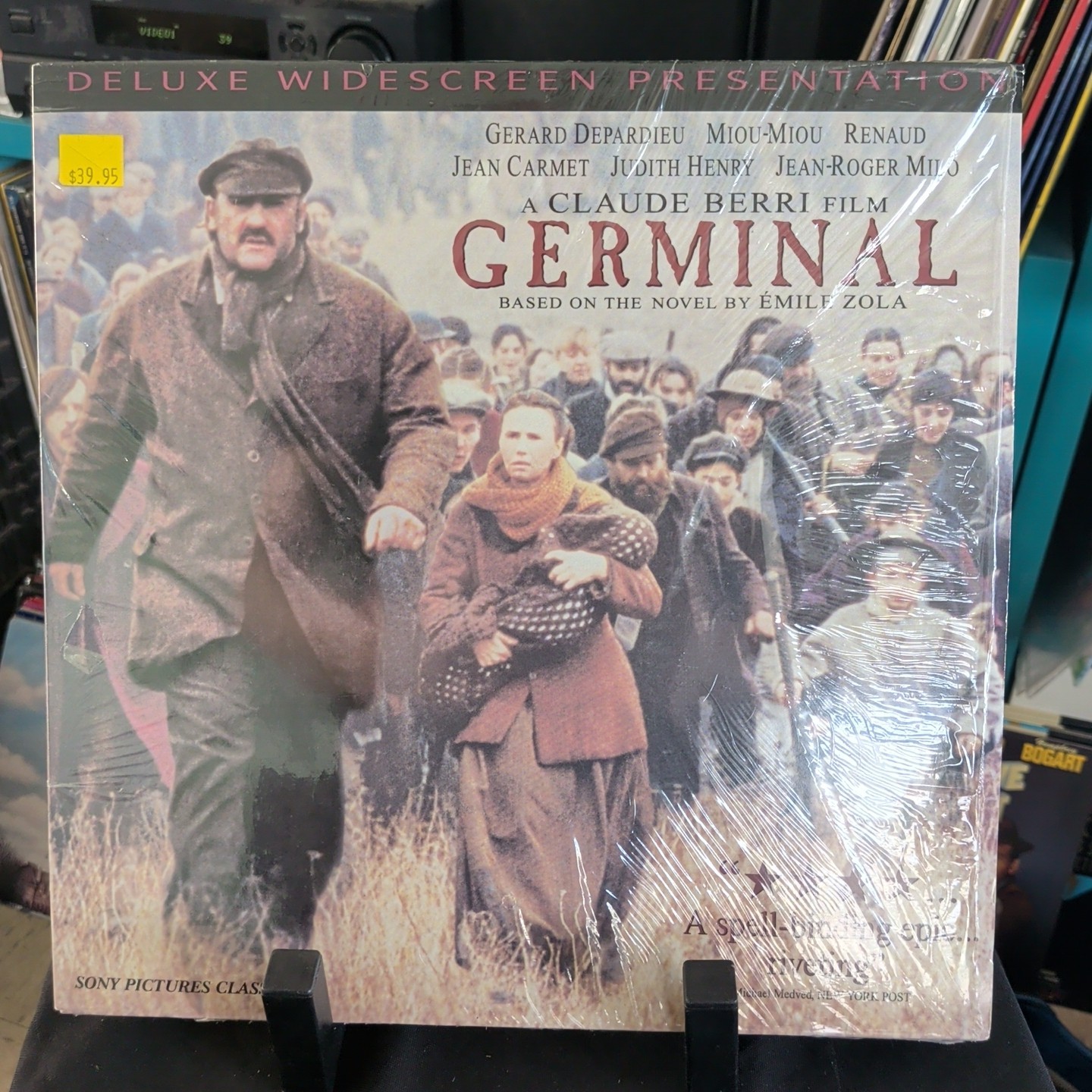 Germinal (1994) Laserdisc Gerard Depardieu Claude BERRI Emile Zola