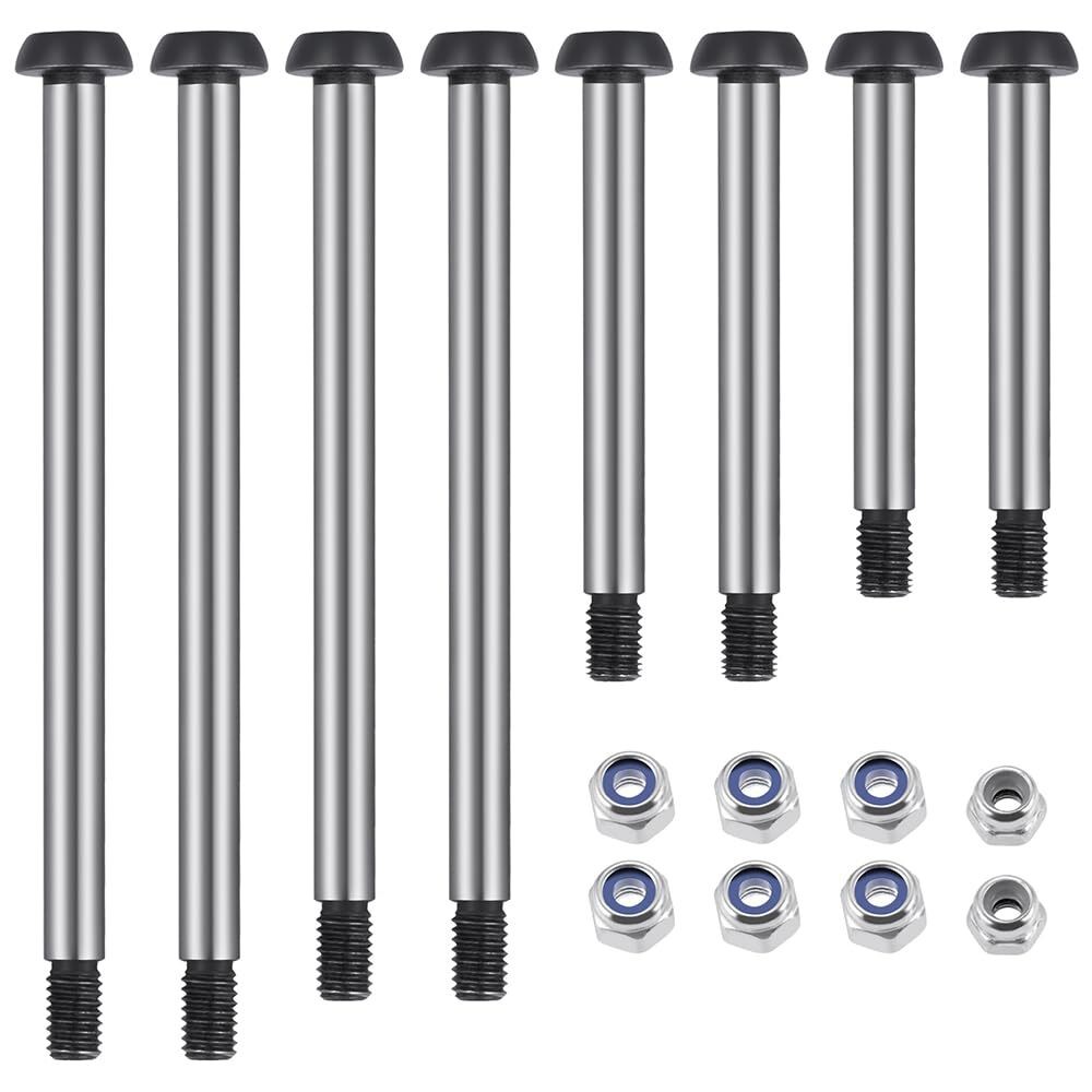 Powerhobby Steel Lock-nut Style Hinge-Pin Threaded Hinge Pins Set FOR Traxxas Ba
