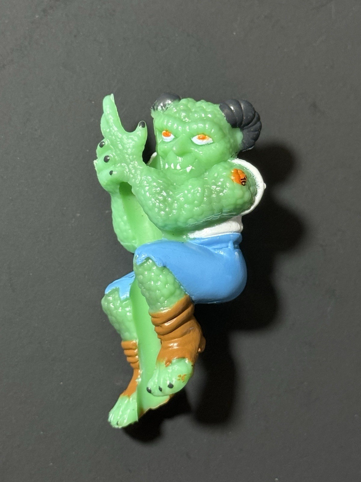 Goosebumps Vintage Pen Pencil Topper Green Horn Monster Gargoyle Horrorland 1996