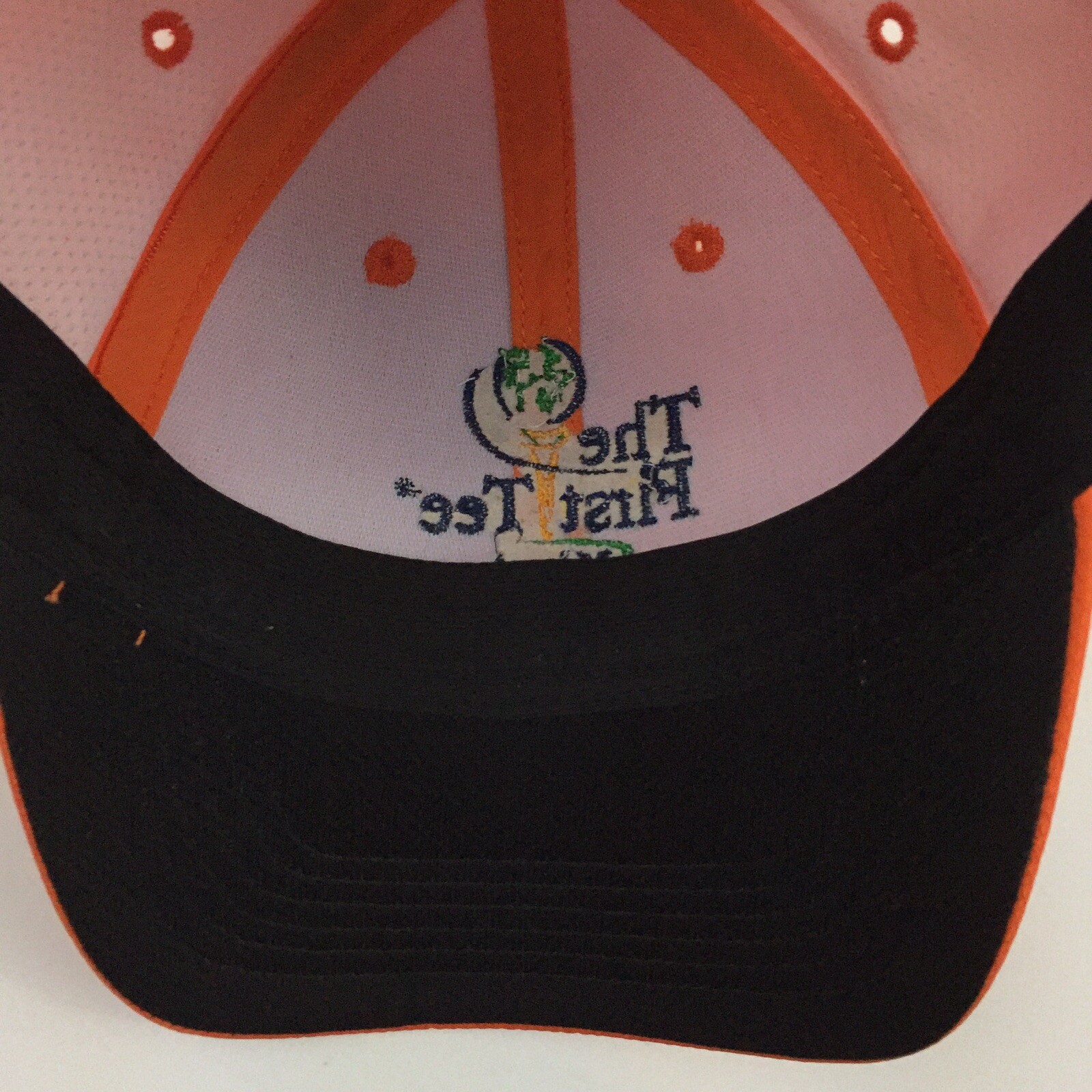 First Tee Miami FL Dade Golf Cap Spell Out Script Logo Tour Beach Baseball Hat