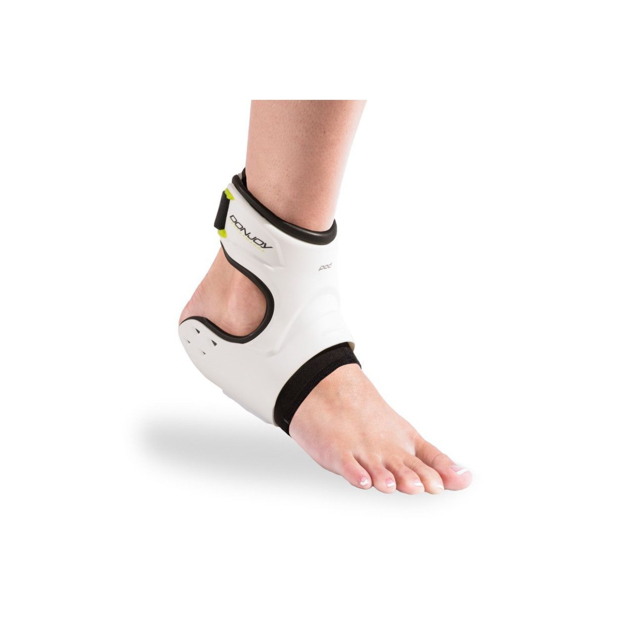 DONJOY PERFORMANCE POD Ankle Brace (White, XS, Right)