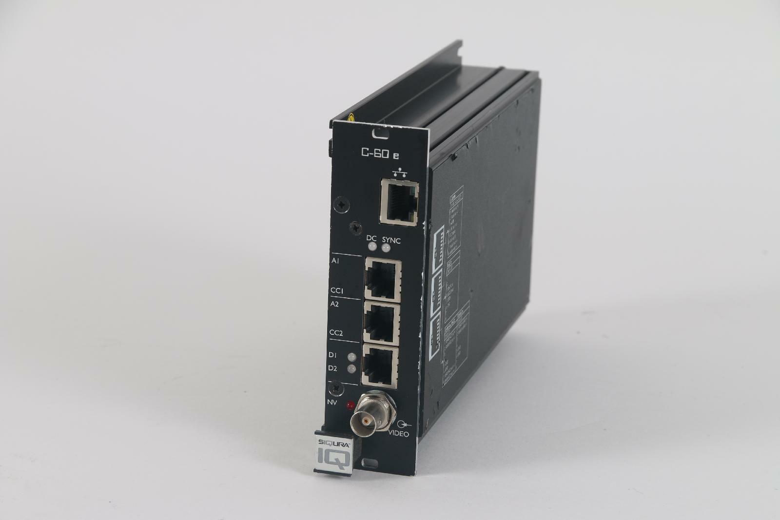 Siqura C-60 E-MC One Channel IP Video Encoder