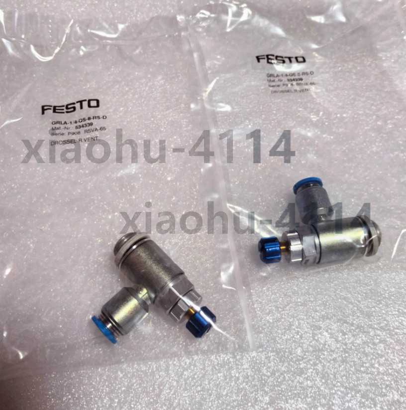 1PC NEW FESTO One-way flow control valve 534339 GRLA-1/4-QS-8-RS-D #LL