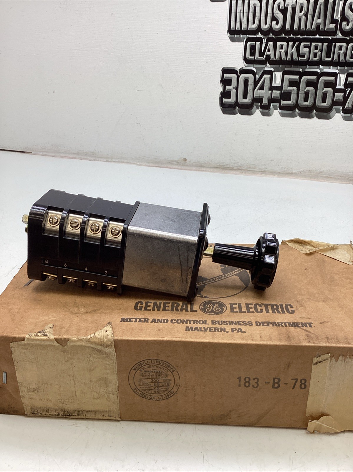 General Electric Type SBM Switch D3F33S1A2K1 NIB