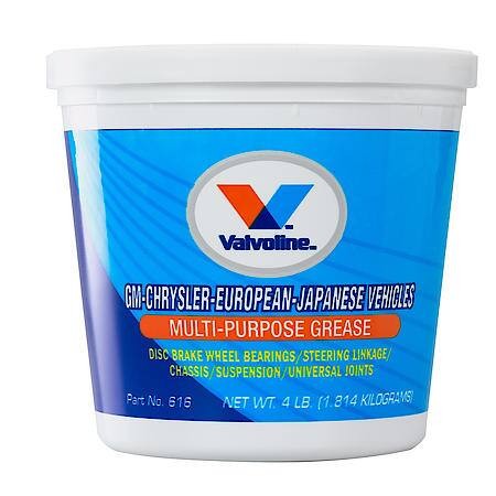 Valvoline Multi-Vehicle High Temperature Red Grease [4 lb Tub]