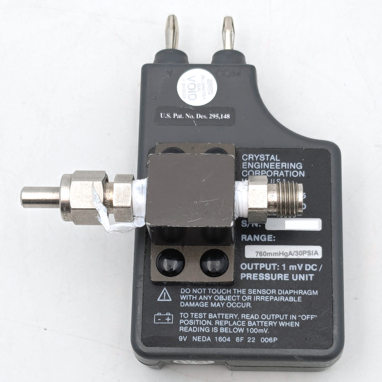 Crystal MultiCal Absolute Pressure Module 1mV DC/Pressure Unit