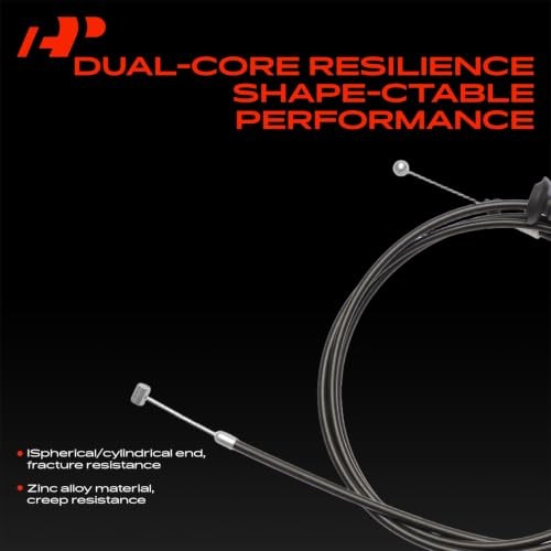 Front Hood Latch Release Cable Without Handle | Compatible with Scion xB 2008