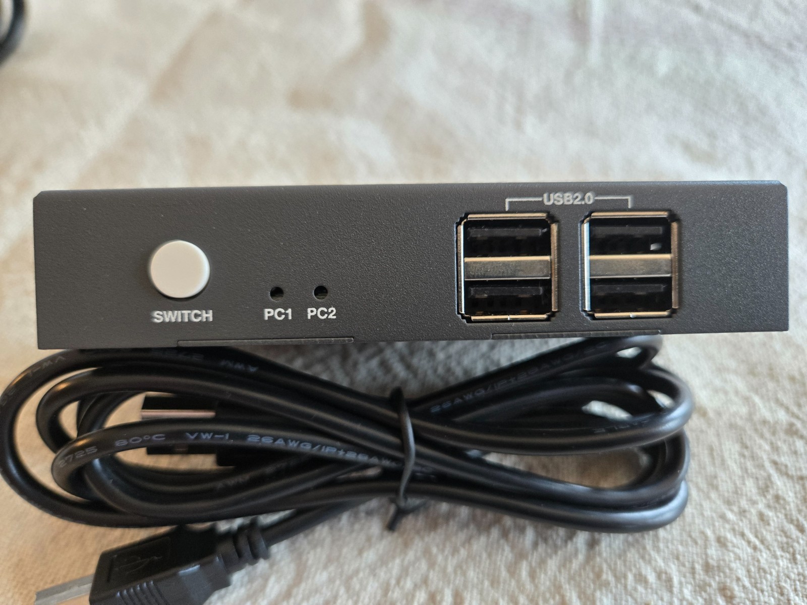 PWAY HDMI KVM S7206H Switch 2 in 1 out New in Box Free Shipping USA
