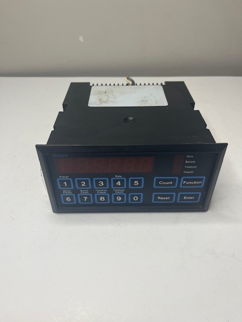 Durant Model 5882-7 Part 58827-400 Controller Batch Count Rate Totalizer EATON