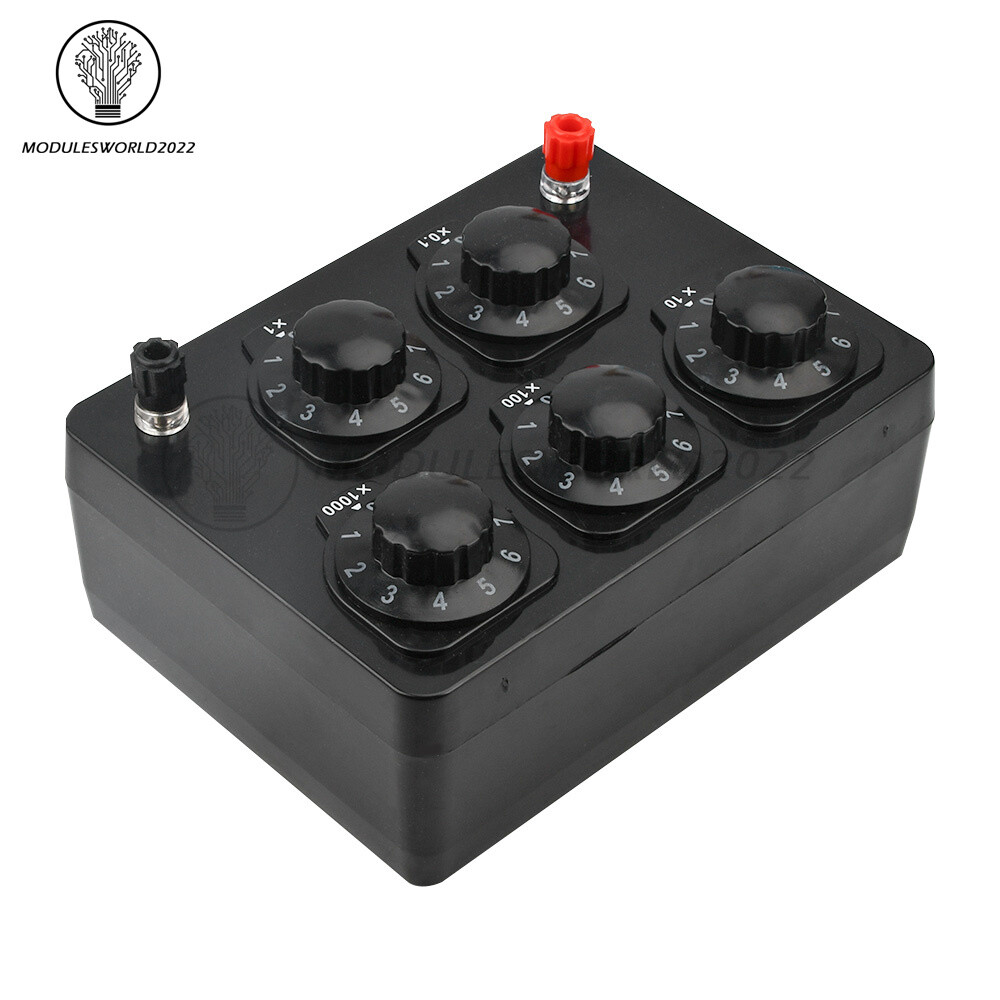 0-9999.9 Ohm Variable Resistance Box Decade Resistor For Physical Resistance Box