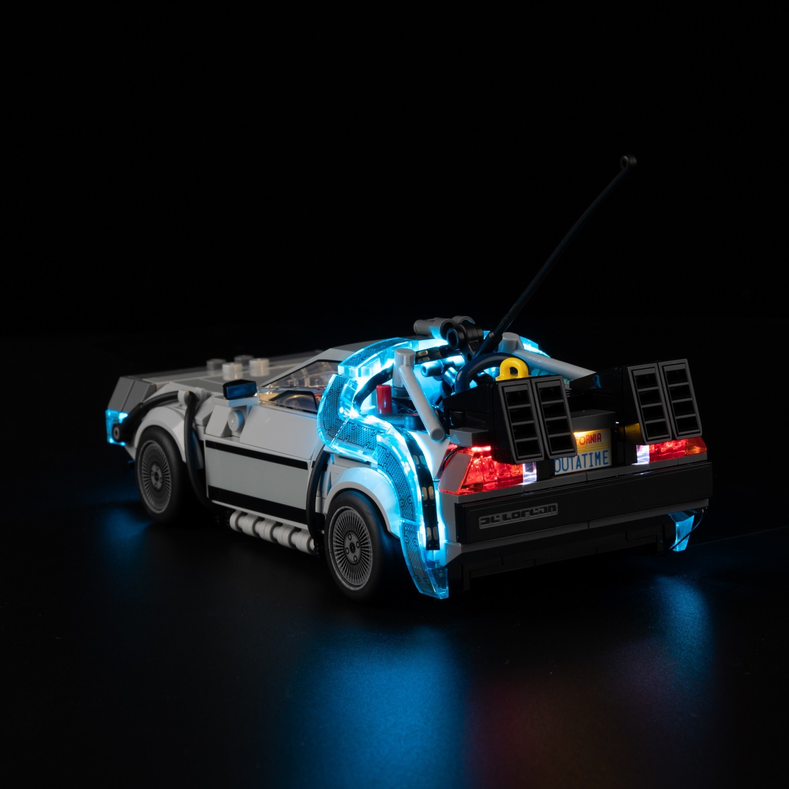 LED Light Kit for LEGO® Time Machine from Back to the Future 77256