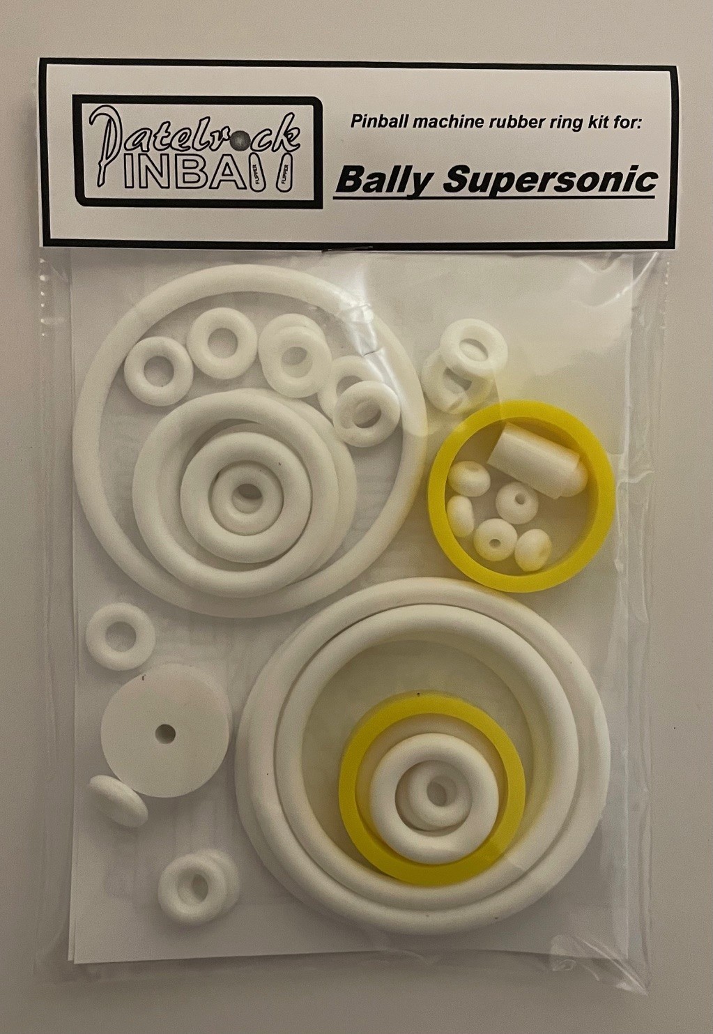 1979 Bally Supersonic Pinball Machine Rubber Ring Kit