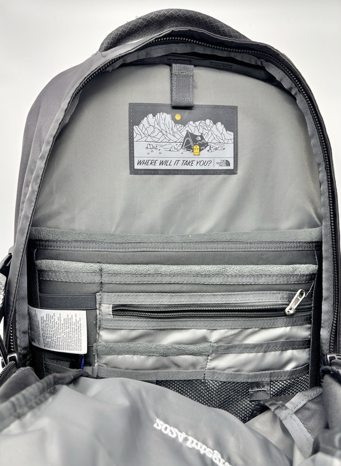 The North Face BCG Fall Line Backpack FlexVent Gray 2024 Integration Team