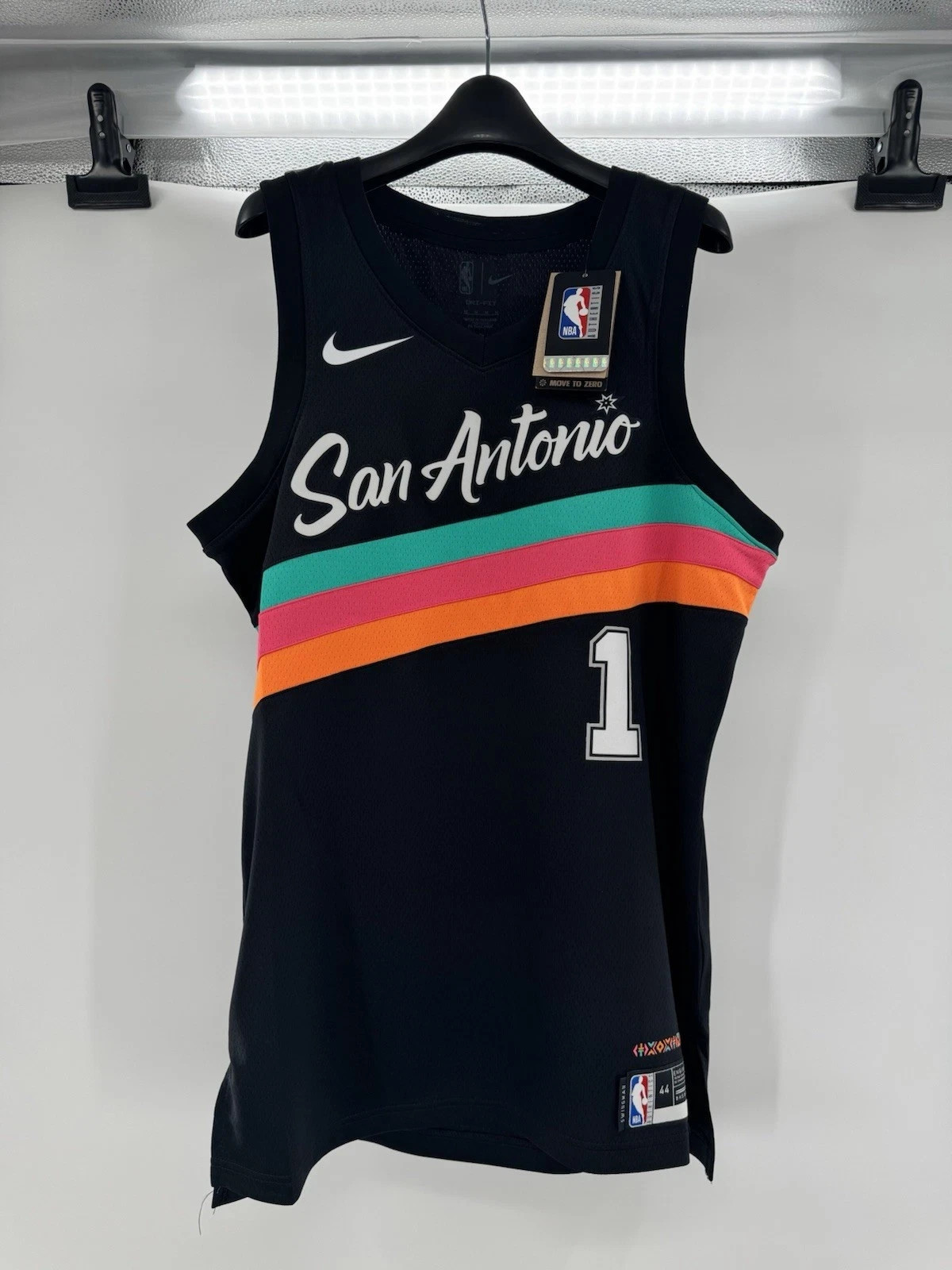 Victor Wembanyama San Antonio Spurs Nike 2025/26 City Edition Swingman Jersey #1