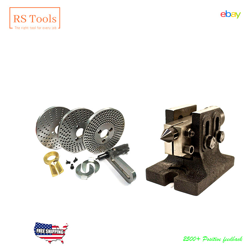 Indexing Plate Set With Double Bolt Tailstock Used With  HV4 And HV6 RotaryTable