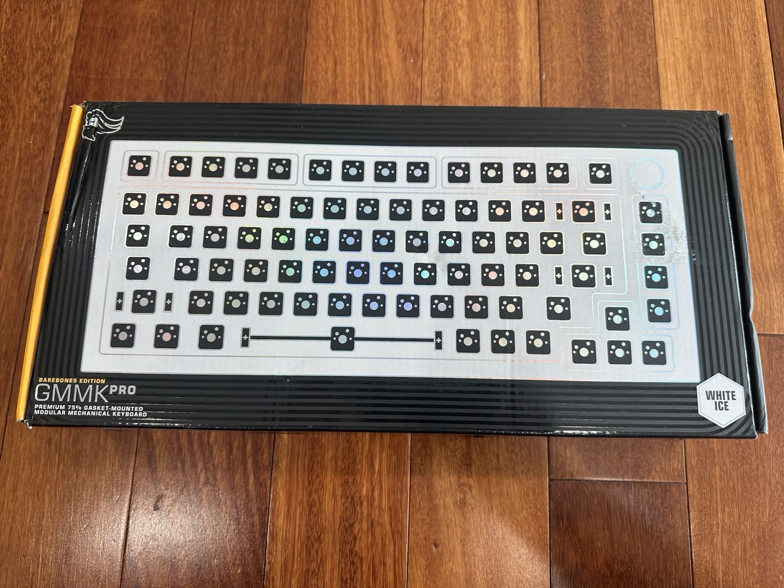 Glorious Gaming Gmmk Pro 75% Barebones White (frame Only) - Modular Mechanical