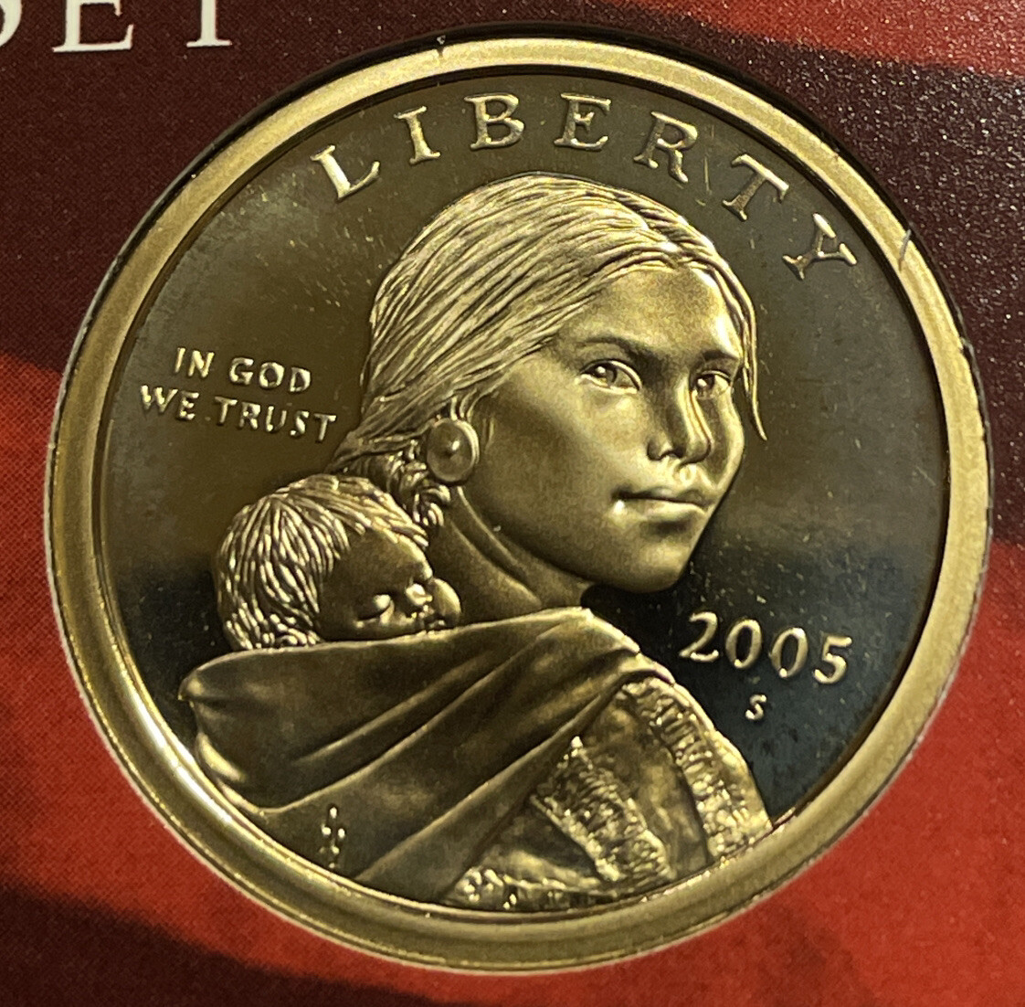 2005 S Proof Sacagawea Native American Dollar from Proof Set with Free Shipping