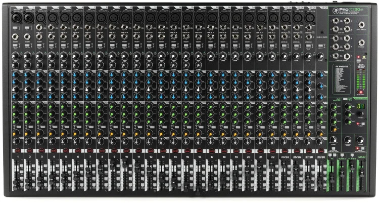 Mackie ProFX30v3 30-channel Mixer with USB and Effects