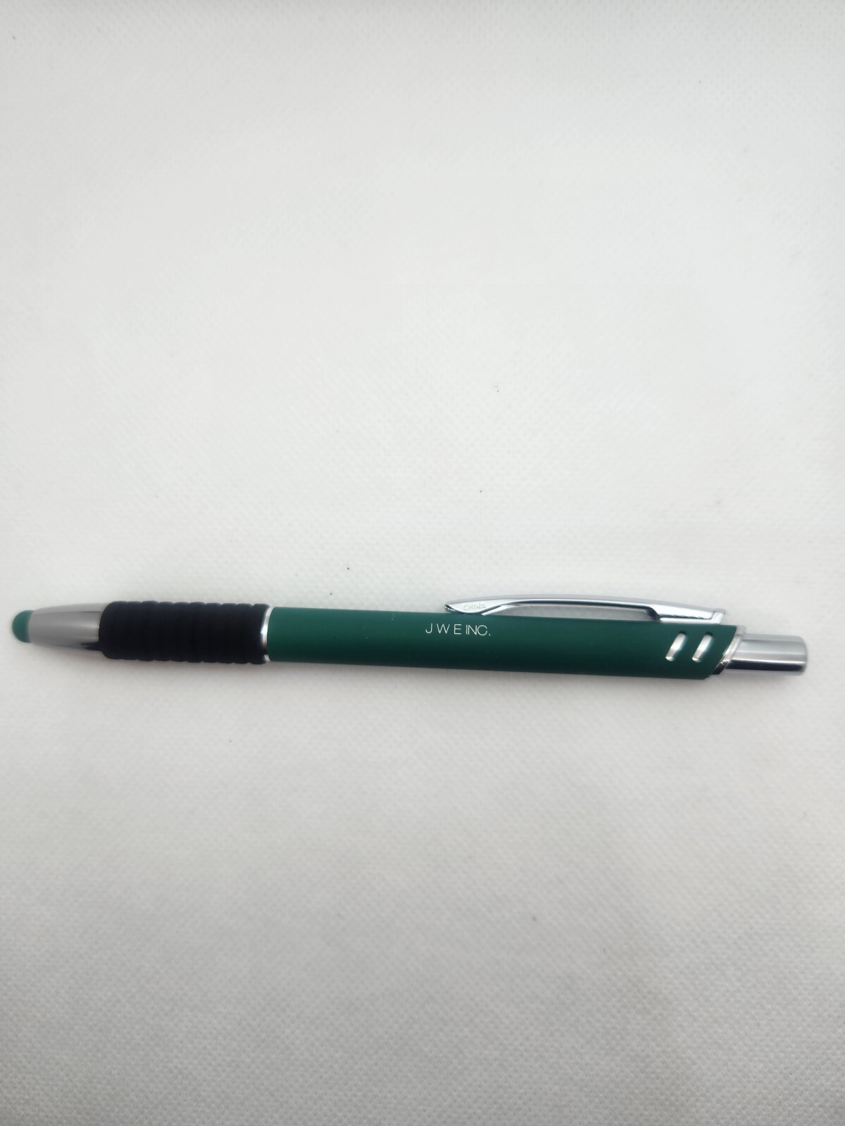 Stylus-pen; Soft Touch ALEGRIA PEN with Foam Grip and Stylus tip,  by JWE Inc.