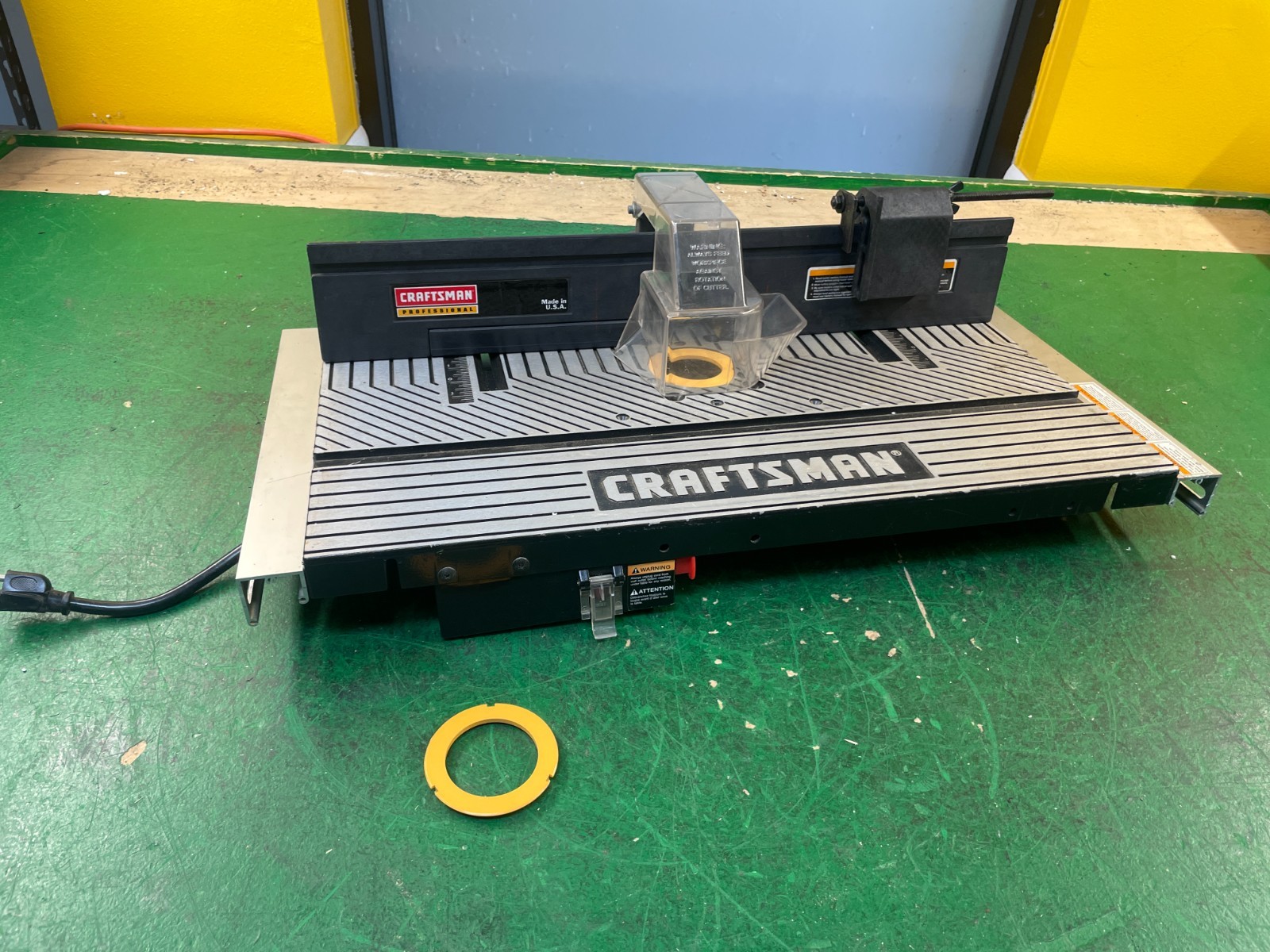 Craftsman 27" x 14" Table Saw Router Extension Wing 171-253510 Part 25351
