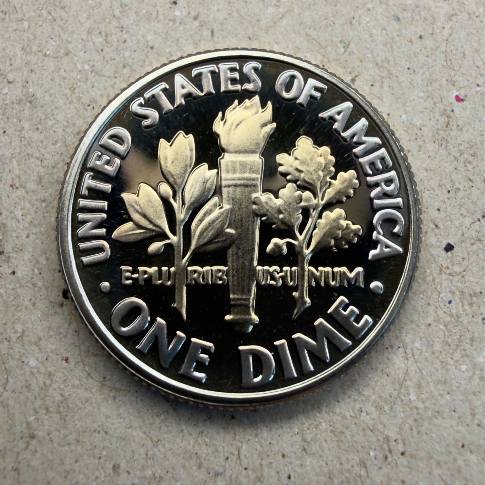 1982-S Roosevelt 10C Dime - PROOF - DEEP Cameo