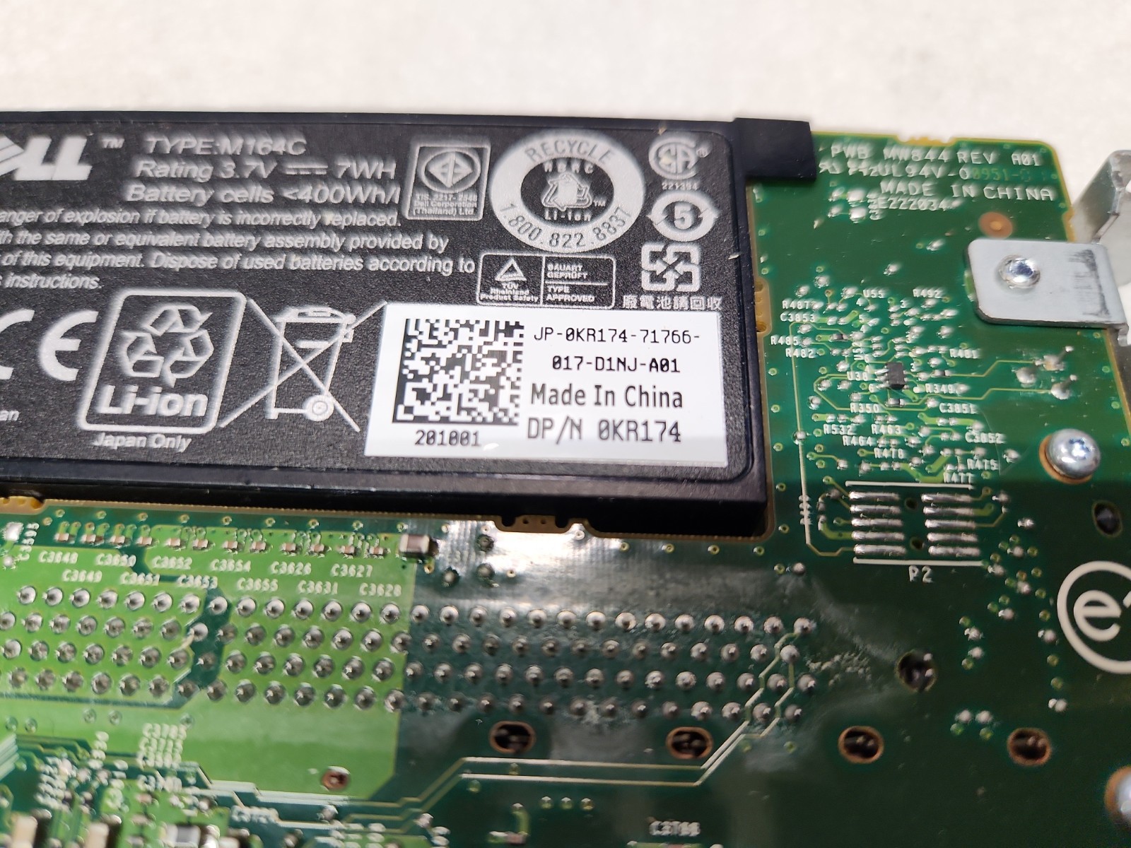 Dell PERC6/e 256MB Cache Dual SAS RAID Controller w Battery - PN 0F989F