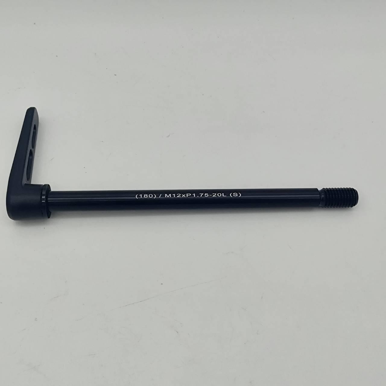 bikinGreen Rear Thru Axle M12×P1.75×180mm for MTB / Road Bike (S Type)