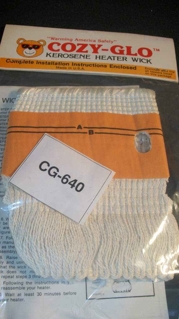 COZY-GLO KEROSENE HEATER WICK FITS CRESTLINE 3500 3510 CG-640