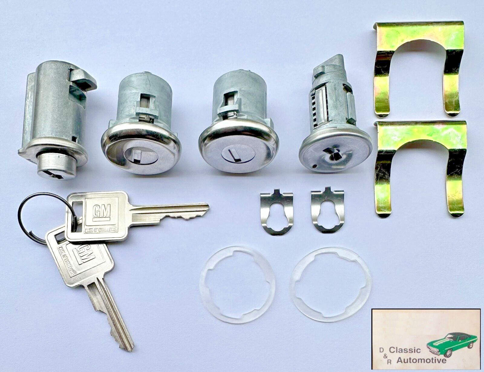 1967-72 Chevy Trucks GMC Pickup Truck Locks Set Doors Ignition Glove Box GM Key