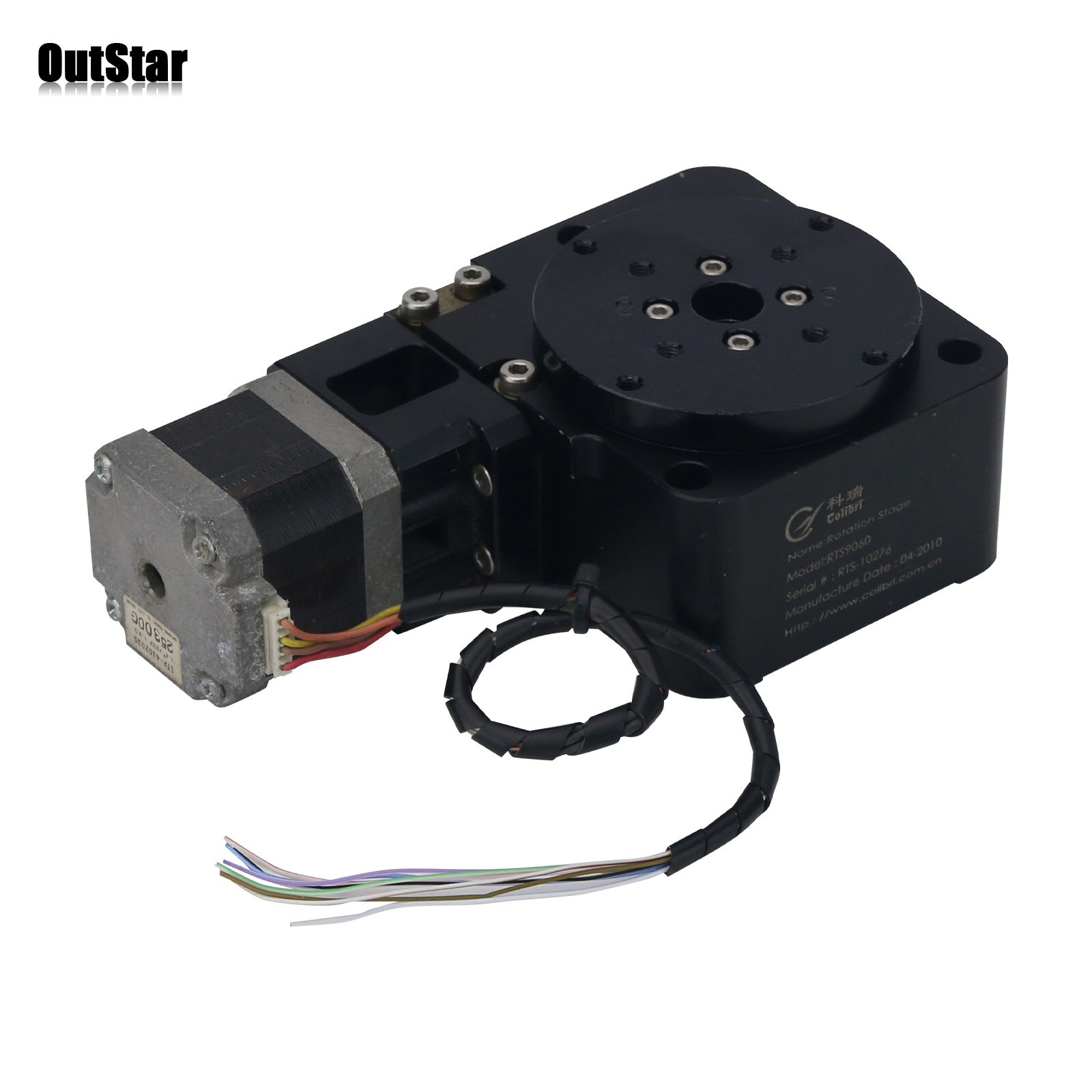 Mini R-Axis Electric Rotary Table CNC Electric Indexing Table w/360° Rotation #s