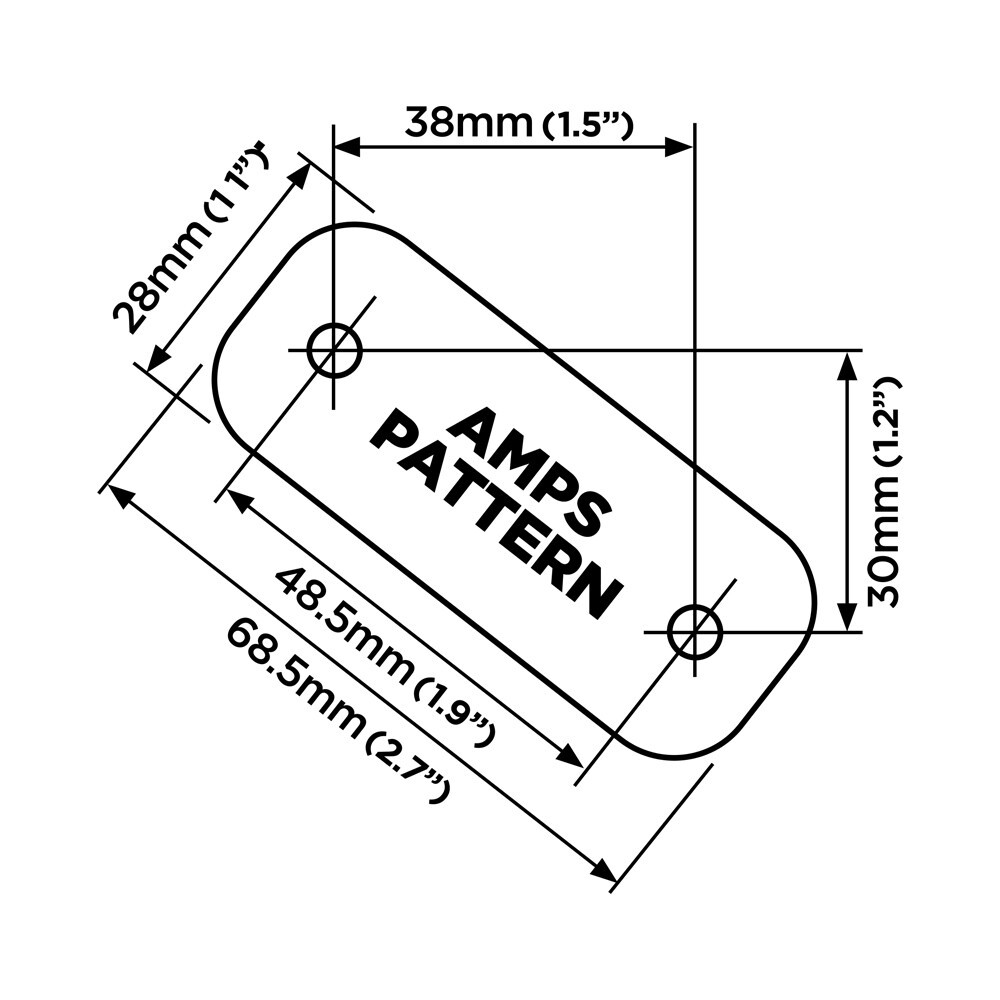 Quad Lock 360 Base - Flat Rectangle
