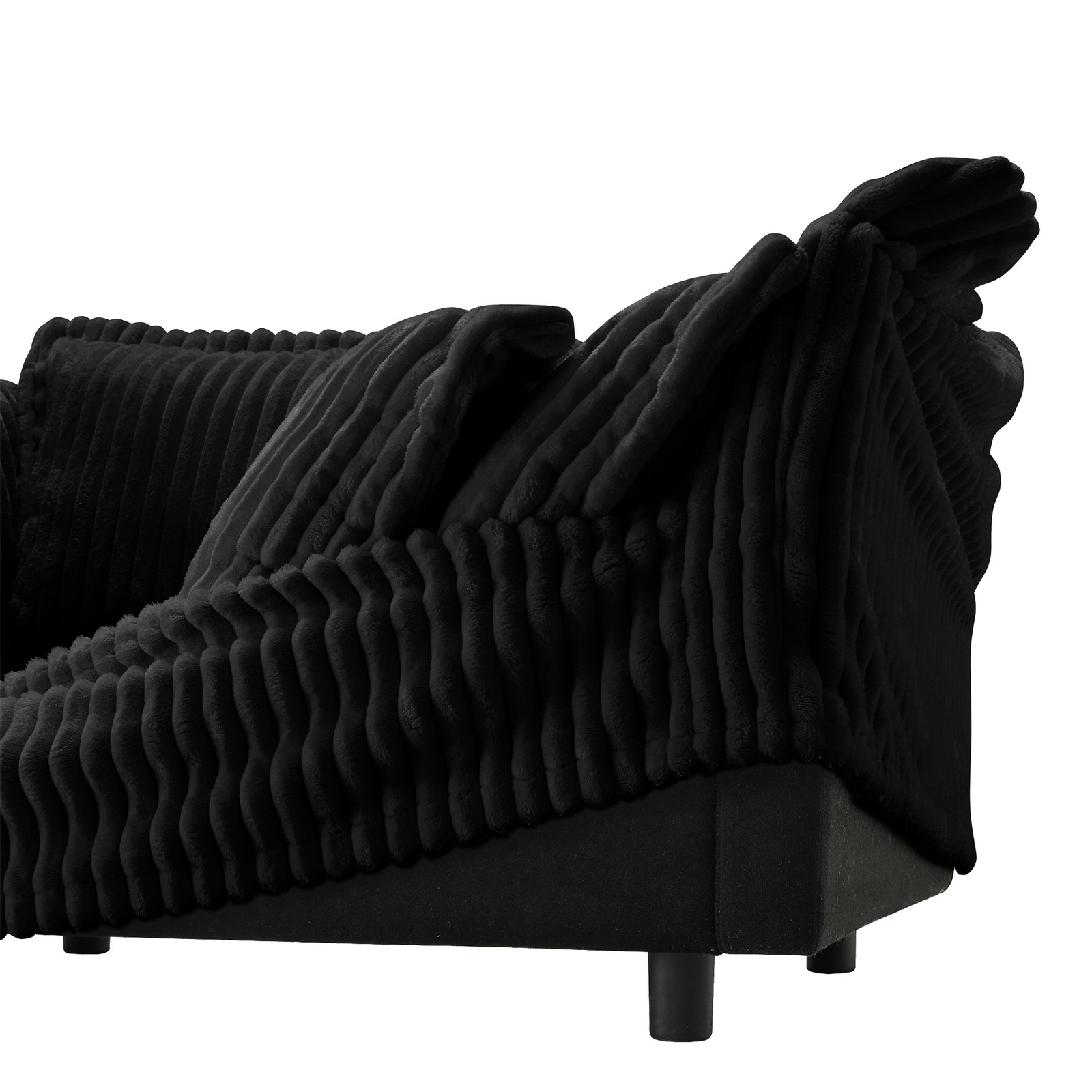 Koala sofa RSF W/1 Pillow -Black