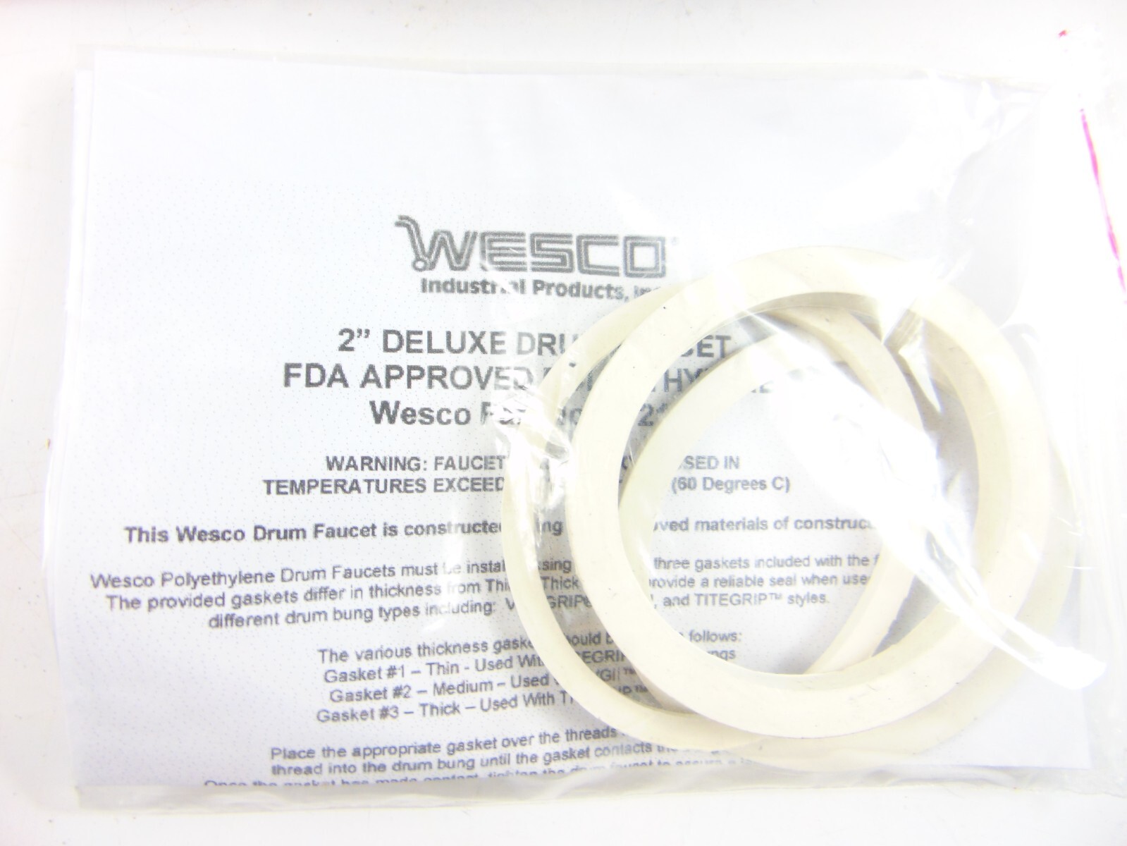 Wesco Inc 2" Faucet 272179